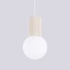 Suspension Aluminium Beige G9 1 Halo