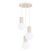 Suspension Aluminium Beige G9 3 Halo