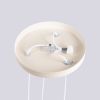Suspension Aluminium Beige G9 3 Halo