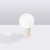 Lampe à poser Aluminium Beige G9 1 Halo