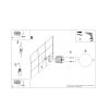 Applique Aluminium Vert Olive G9 1 Halo