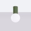 Plafonnier Aluminium Vert Olive G9 1 Halo