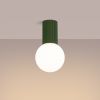 Plafonnier Aluminium Vert Olive G9 1 Halo