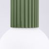Plafonnier Aluminium Vert Olive G9 1 Halo