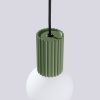 Suspension Aluminium Vert Olive G9 1 Halo