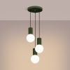 Suspension Aluminium Vert Olive G9 3 Halo