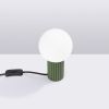 Lampe à poser Aluminium Vert Olive G9 1 Halo