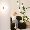 Lampe à poser Aluminium Vert Olive G9 1 Halo