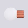 Applique Aluminium Ocre Rouge G9 1 Halo