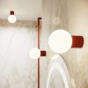 Applique Aluminium Ocre Rouge G9 1 Halo
