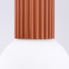Plafonnier Aluminium Ocre Rouge G9 1 Halo