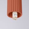 Plafonnier Aluminium Ocre Rouge G9 1 Halo