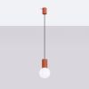 Suspension Aluminium Ocre Rouge G9 1 Halo