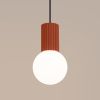 Suspension Aluminium Ocre Rouge G9 1 Halo