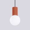 Suspension Aluminium Ocre Rouge G9 1 Halo