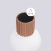 Applique Aluminium Moka G9 1 Halo