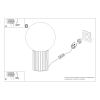 Lampe à poser Aluminium Outremer G9 1 Halo