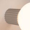 Applique Aluminium Taupe G9 1 Halo