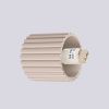 Applique Aluminium Taupe G9 1 Halo