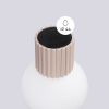 Applique Aluminium Taupe G9 1 Halo