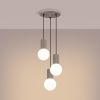 Suspension Aluminium Taupe G9 3 Halo