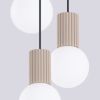 Suspension Aluminium Taupe G9 3 Halo