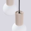 Suspension Aluminium Taupe G9 3 Halo