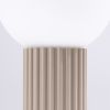Lampe à poser Aluminium Taupe G9 1 Halo