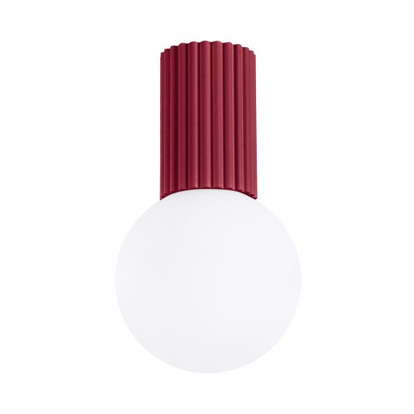 Plafonnier Aluminium Bourgogne G9 1 Halo