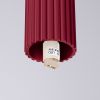Plafonnier Aluminium Bourgogne G9 1 Halo