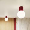 Plafonnier Aluminium Bourgogne G9 1 Halo