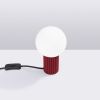 Lampe à poser Aluminium Bourgogne G9 1 Halo