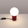 Lampe à poser Aluminium Bourgogne G9 1 Halo