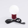 Lampe à poser Aluminium Bourgogne G9 1 Halo