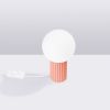 Lampe à poser Aluminium Pêche G9 1 Halo