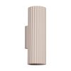 Applique Aluminium Taupe GU10 2 Karbon