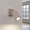 Applique Aluminium Taupe GU10 1 Karbon