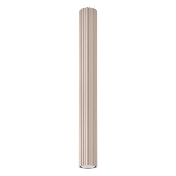 Plafonnier Aluminium Taupe GU10 1 Karbon