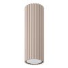 Plafonnier Aluminium Taupe GU10 1 Karbon
