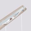 Suspension Aluminium Taupe GU10 3 Karbon