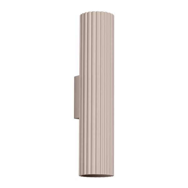 Applique Aluminium Taupe GU10 2 Karbon