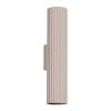 Applique Aluminium Taupe GU10 2 Karbon
