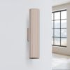 Applique Aluminium Taupe GU10 2 Karbon