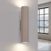 Applique Aluminium Taupe GU10 2 Karbon