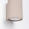 Applique Aluminium Taupe GU10 1 Karbon