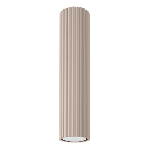 Plafonnier Aluminium Taupe GU10 1 Karbon
