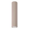 Plafonnier Aluminium Taupe GU10 1 Karbon