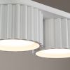 Plafonnier Aluminium Blanc Gx53 2 Aura