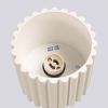 Plafonnier Aluminium Beige GU10 1 Aura