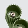 Plafonnier Aluminium Vert Olive GU10 2 Aura